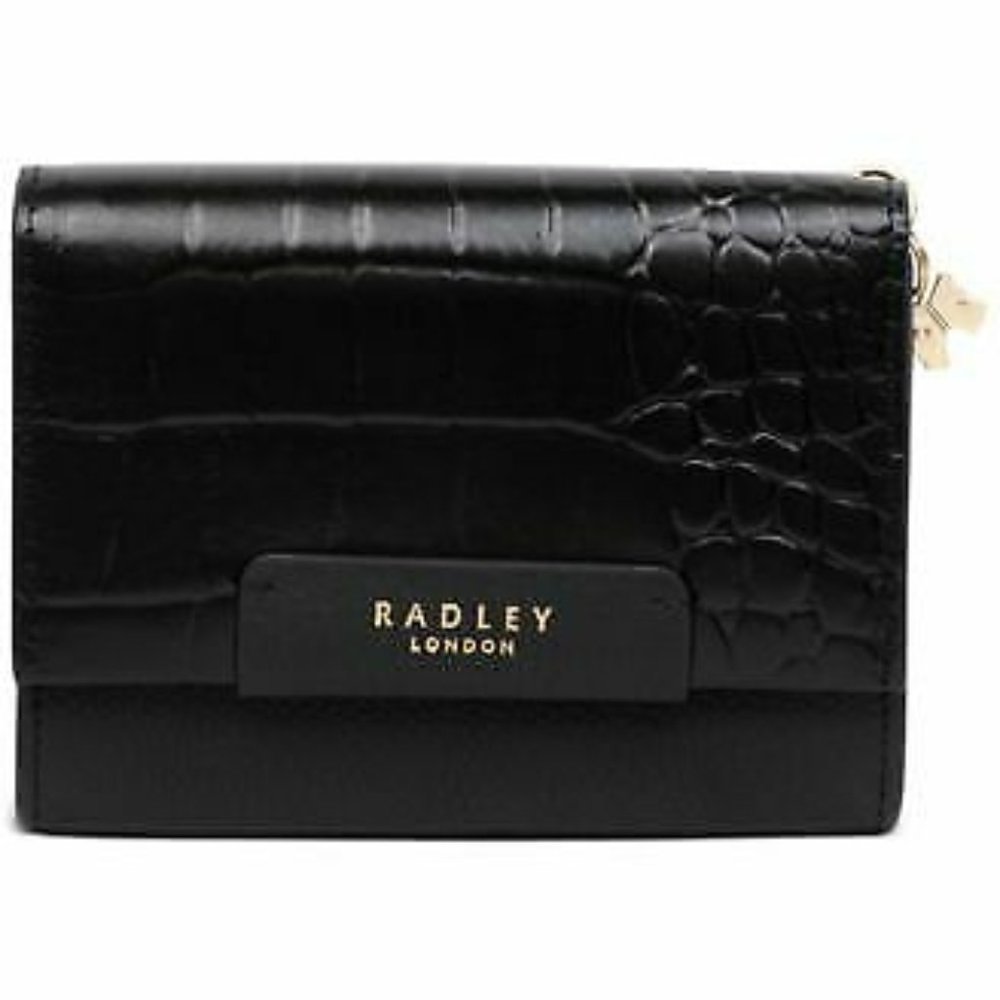Radley London Arlington Ct Croc Flapover Wallet